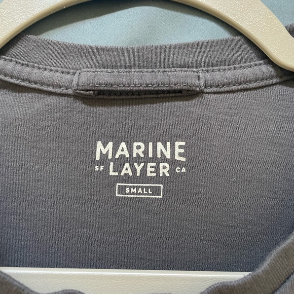 Marine Layer Signature Crew Tee - Picture 3 of 3